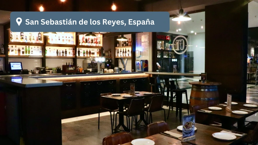 Sala y barra de Cañas y Tapas San Sebastián de los Reyes
